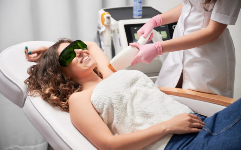 Permanent Hair Reduction with Laser Treatment